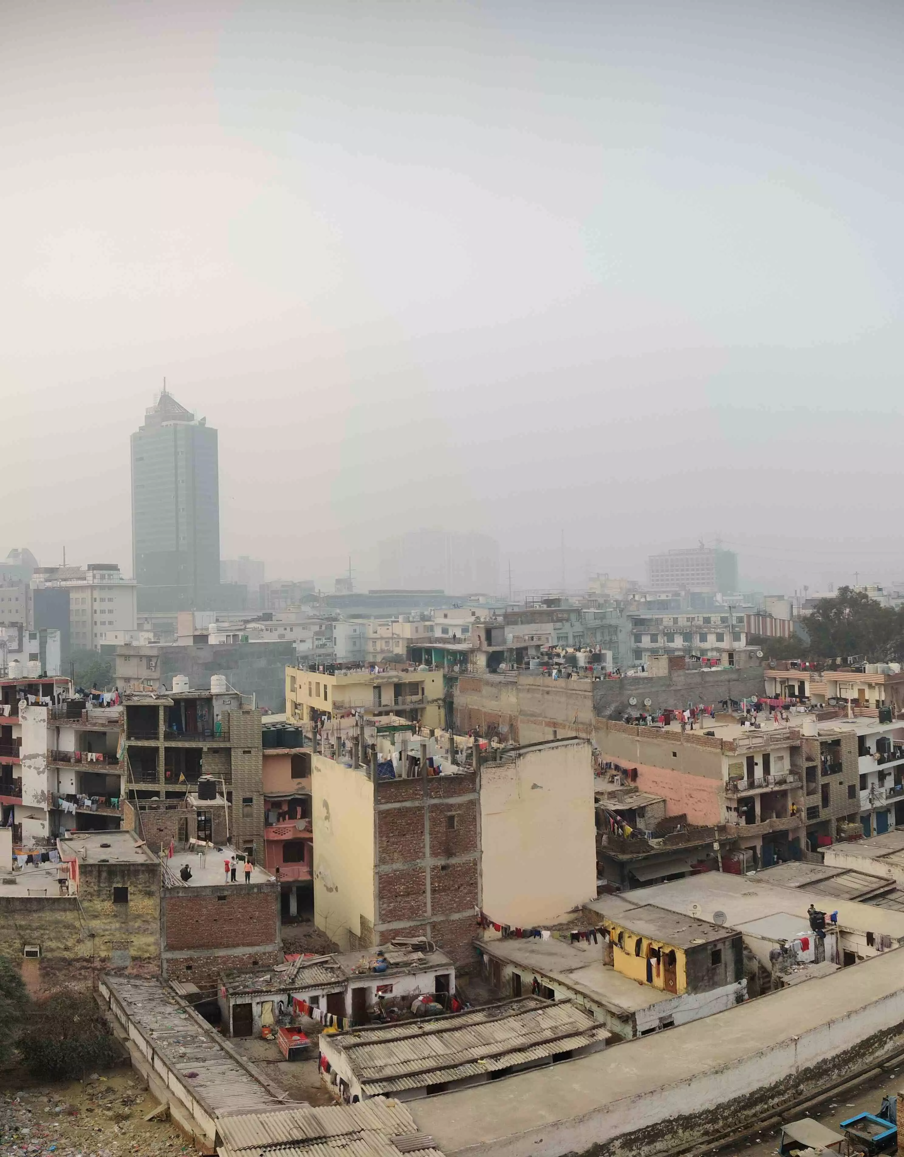 Cold wave on going in capital city of India Cold wave on going in capital city of India