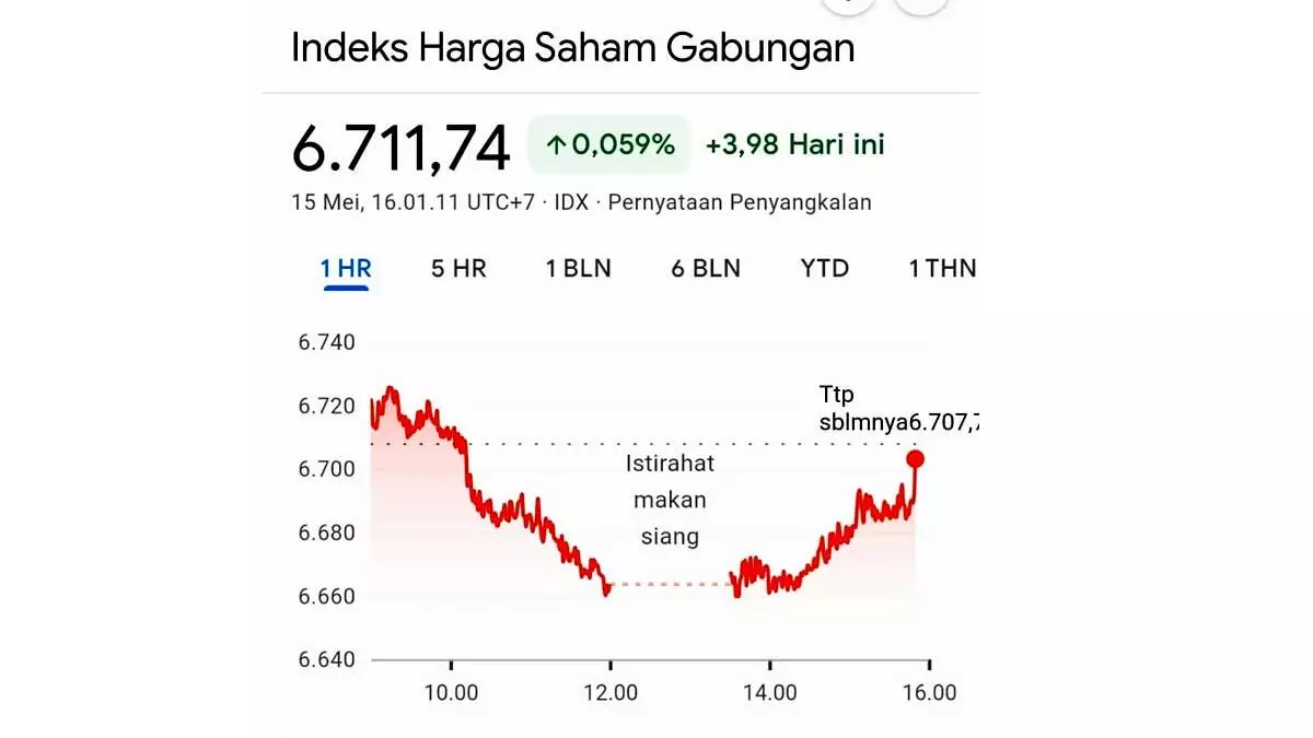 Indonesian Stock Exchange Trading Halt